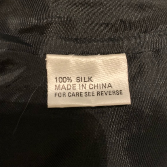 Vintage Odyssey silk and beaded blouse, Large - Picture 7 of 7